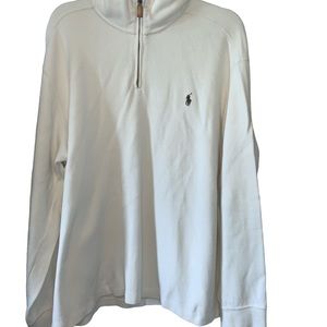 Polo Ralph Lauren quarter zip pull over sweater size XXL